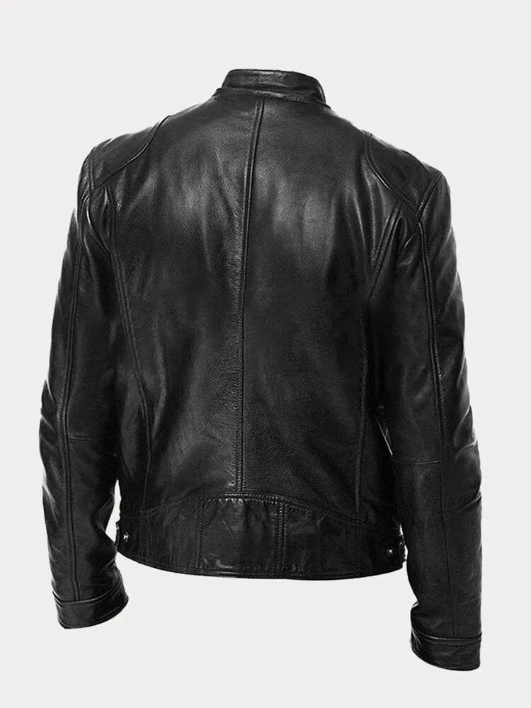 Veste en similicuir