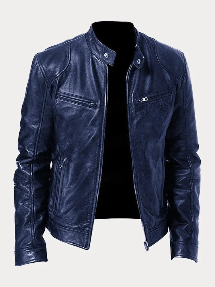 Veste en similicuir