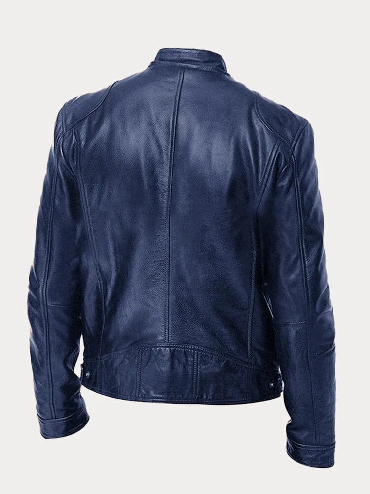 Chaqueta de cuero signature