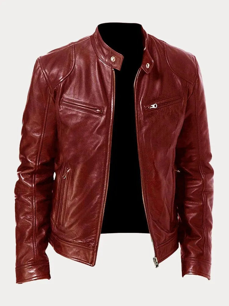 Veste en similicuir