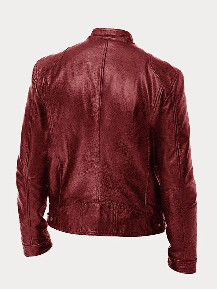 Veste en similicuir