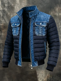 Lucas | Veste matelassée style denim