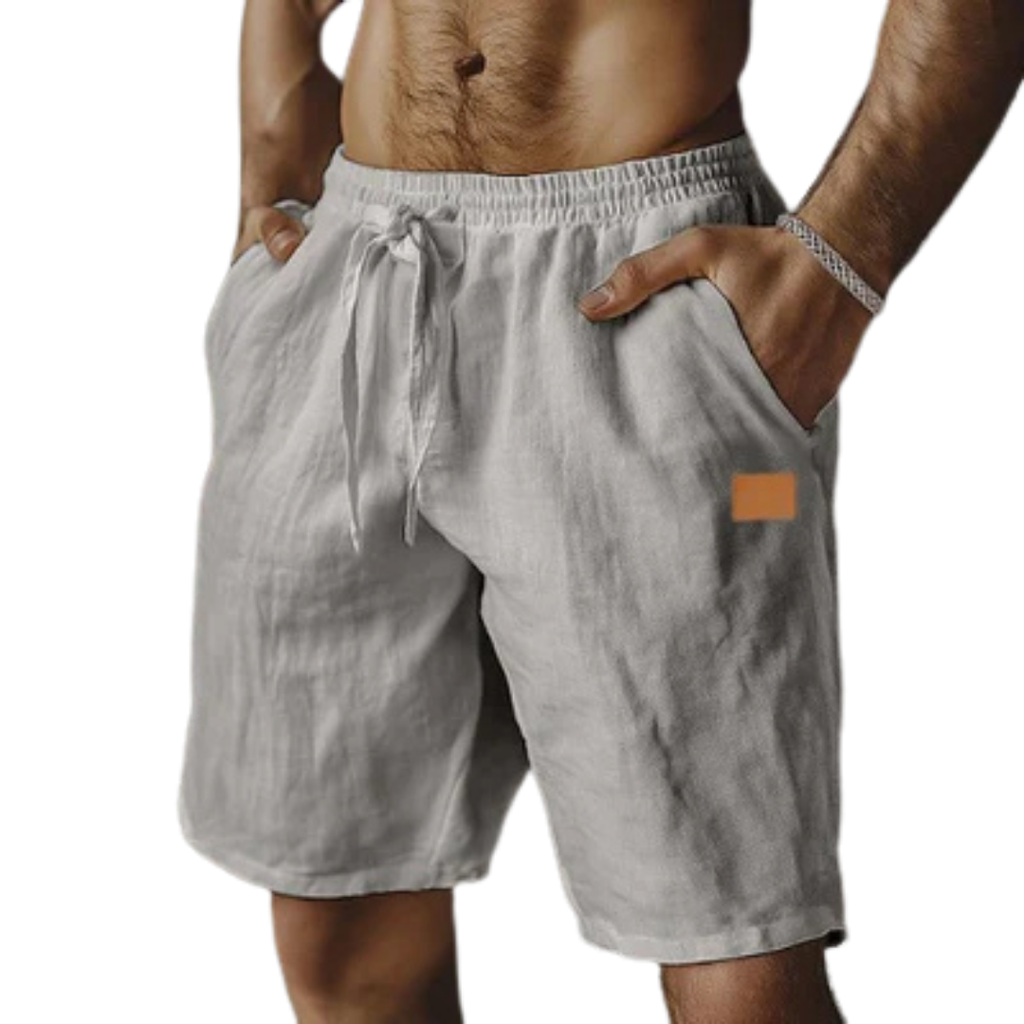Maevine | Short en lin décontracté pour homme