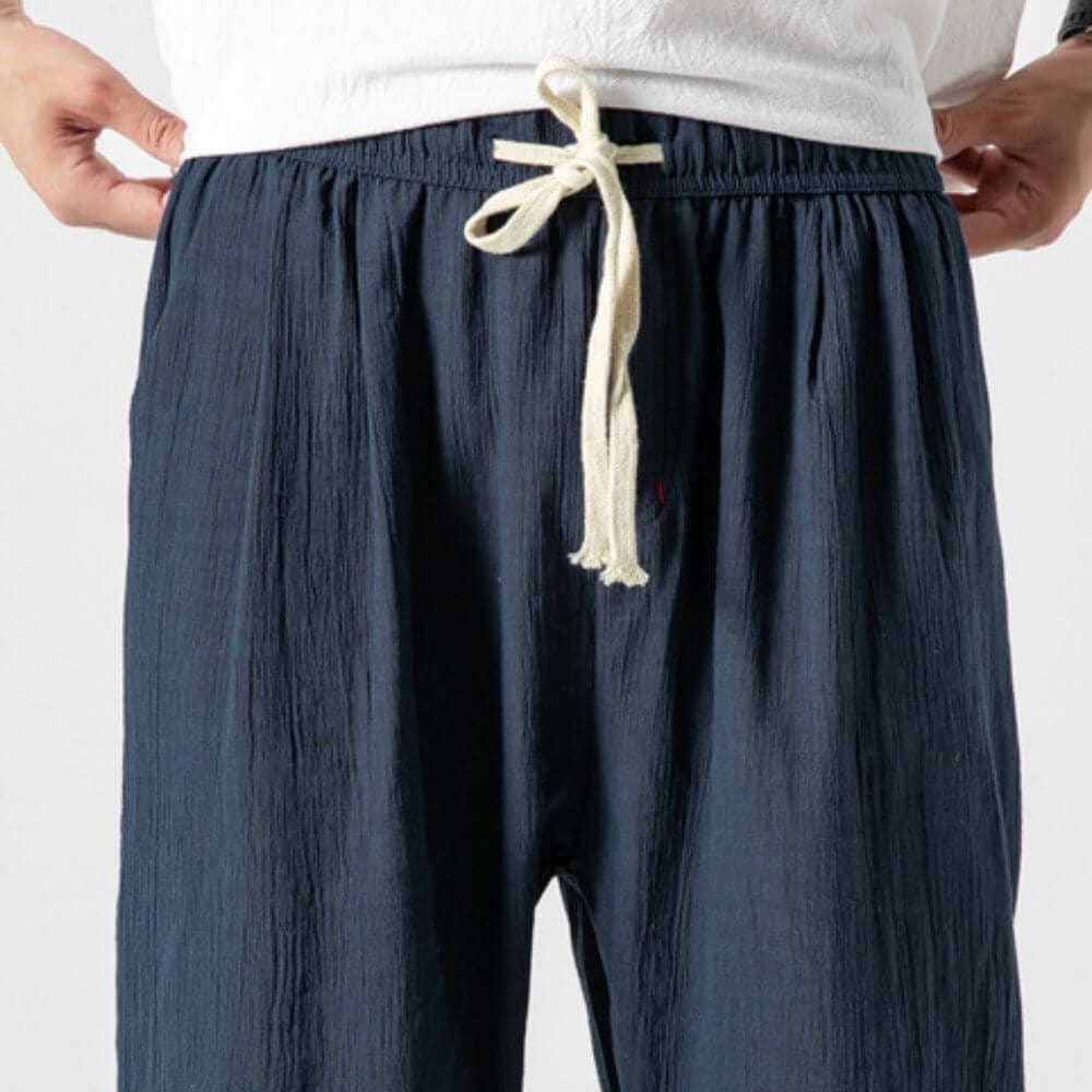 **Pantalons Élégants en Tissu Aéré - Émile**