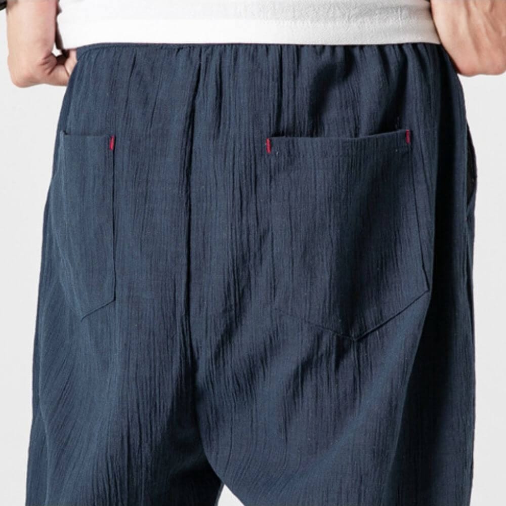 **Pantalons Élégants en Tissu Aéré - Émile**