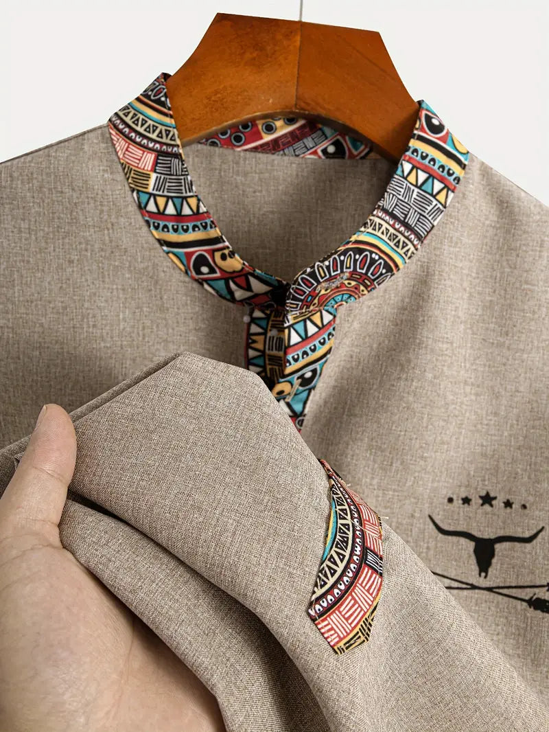 Maevine | Chemise élégante à manches courtes