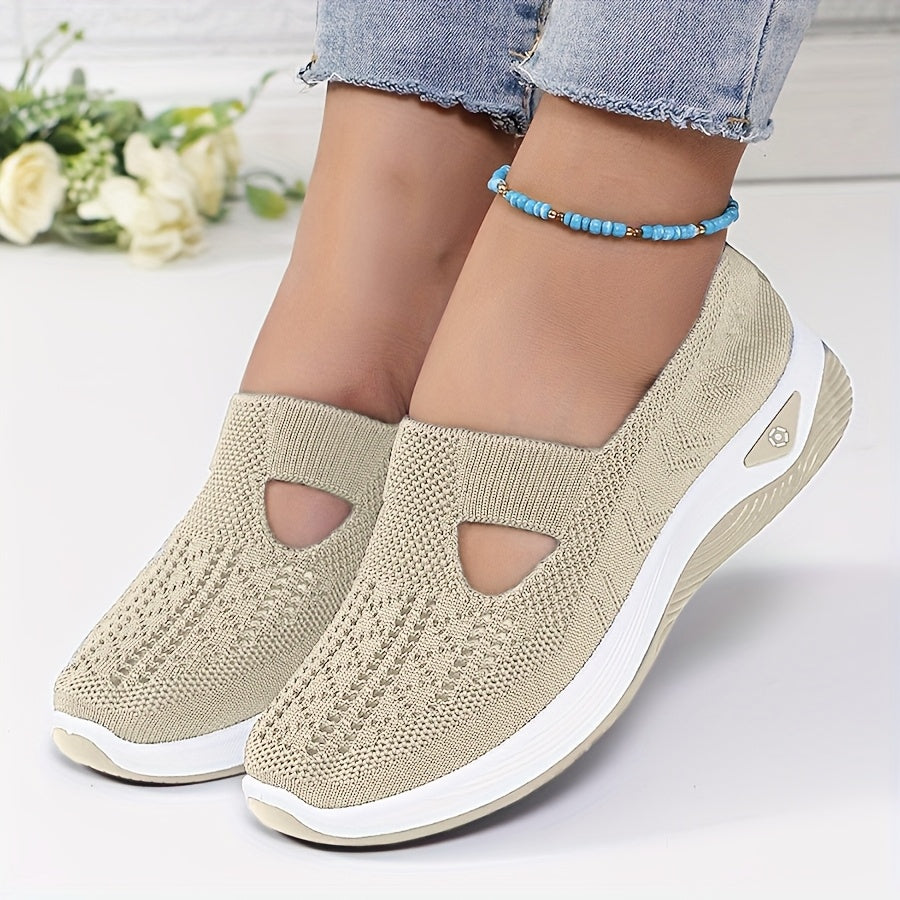 Chaussures de sport faciles à enfiler, confort stable