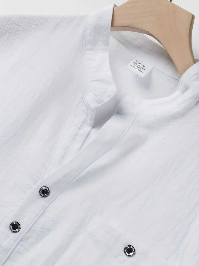 Maevine | Chemise élégante à manches courtes