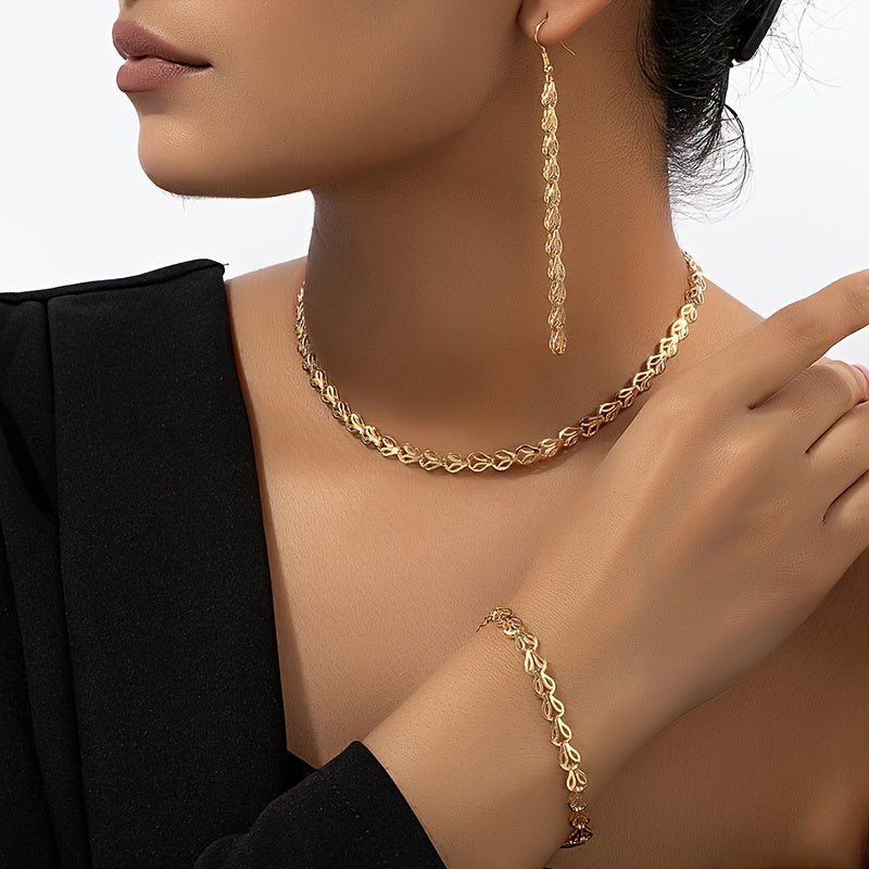 Noémie™ | Set Bijoux Élégant 3 Pièces