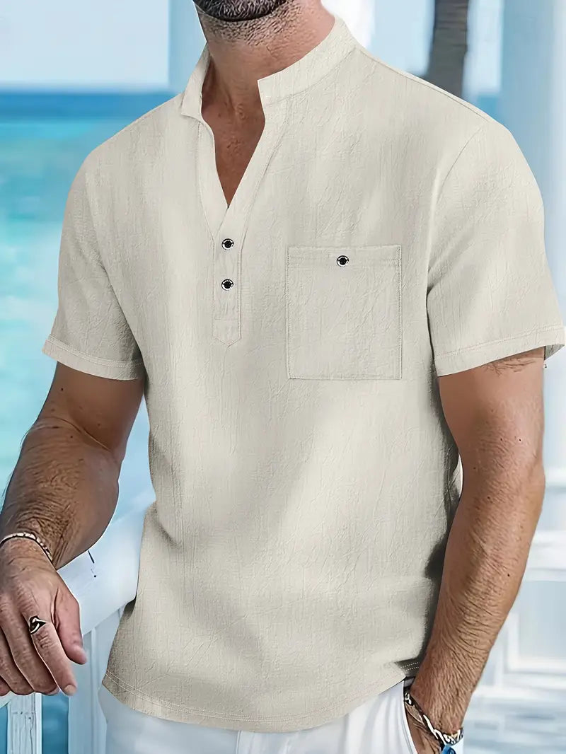 Maevine | Chemise élégante à manches courtes