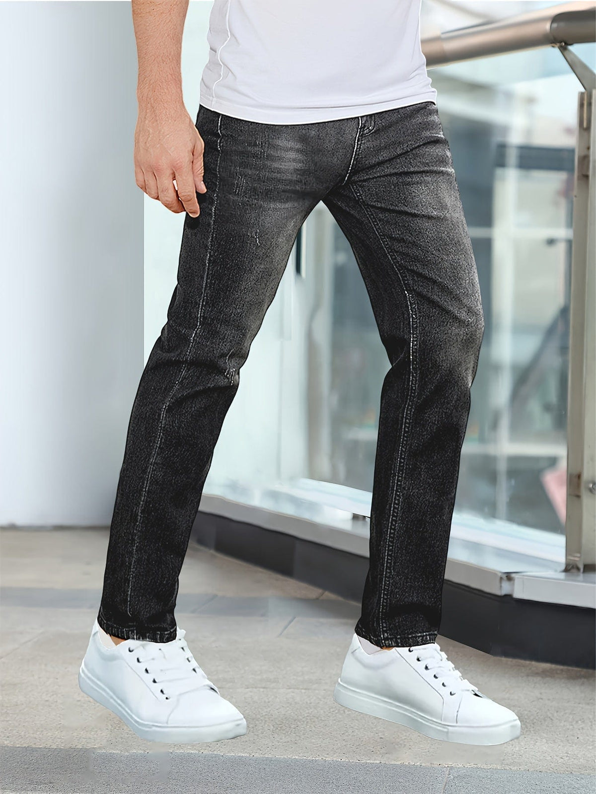 Jeans Élastiques Chic Antony - Élégance Décontractée