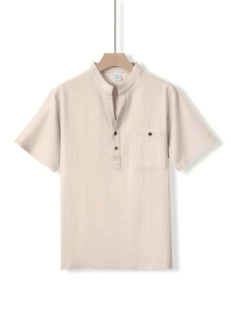 Maevine | Chemise élégante à manches courtes