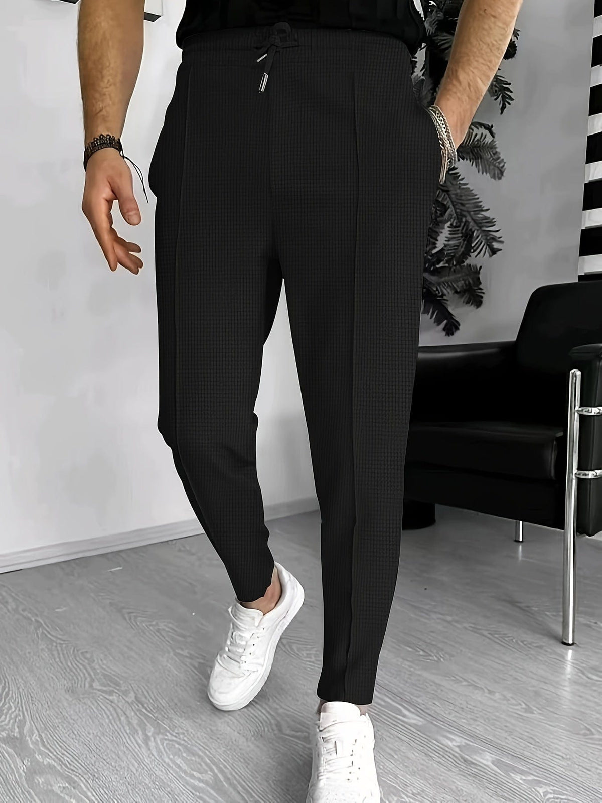 Pantalons Chic en Tissu Doux - Bertrand, Élégance Sportive