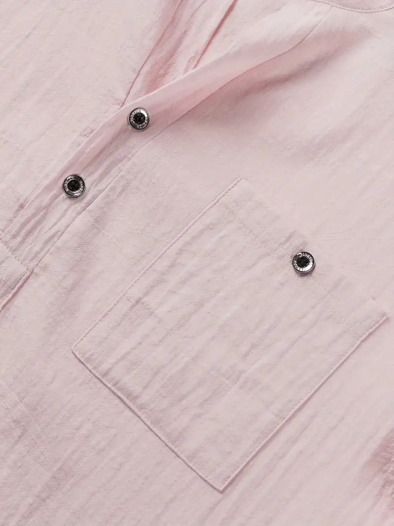 Maevine | Chemise élégante à manches courtes