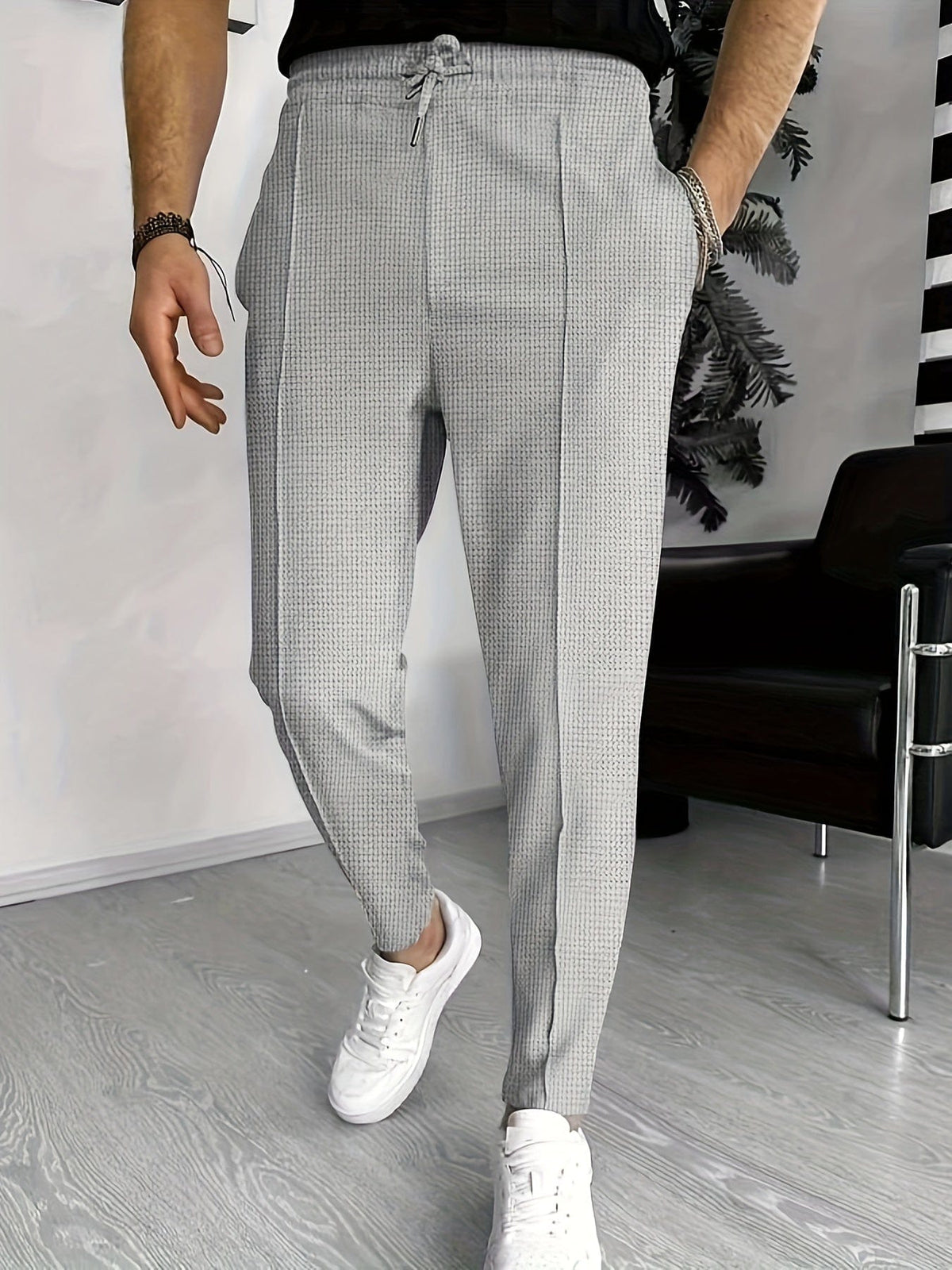 Pantalons Chic en Tissu Doux - Bertrand, Élégance Sportive