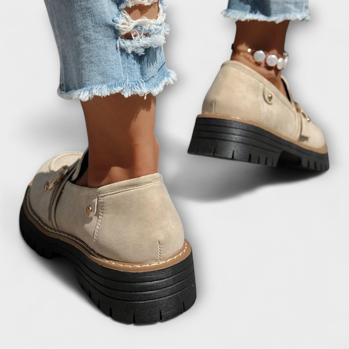 Lorette™ | Mocassins Casual à Bout Rond