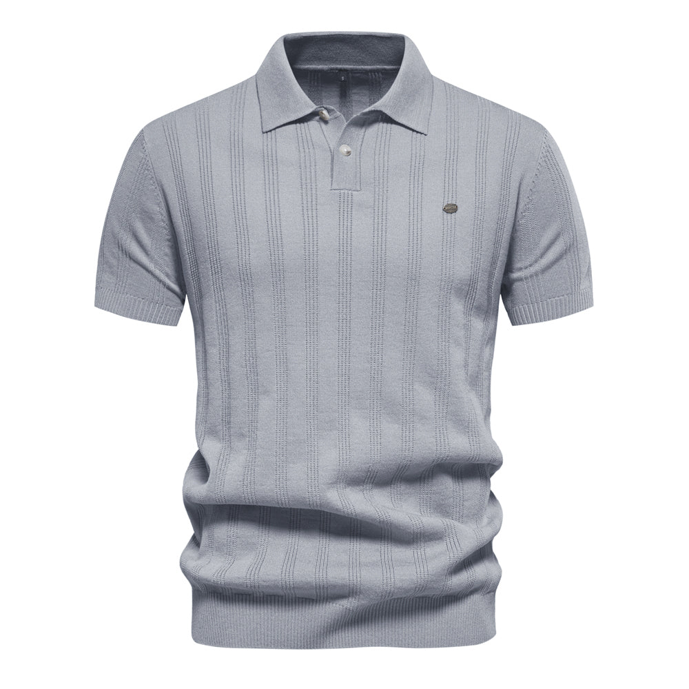 Polo Élégant d'Été en Coton - Maison Claire et Sylvie
