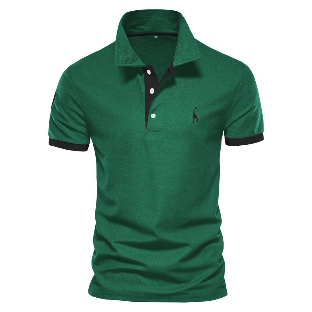 Poloshirt Élégant en Coton Piqué - Collection Maxime