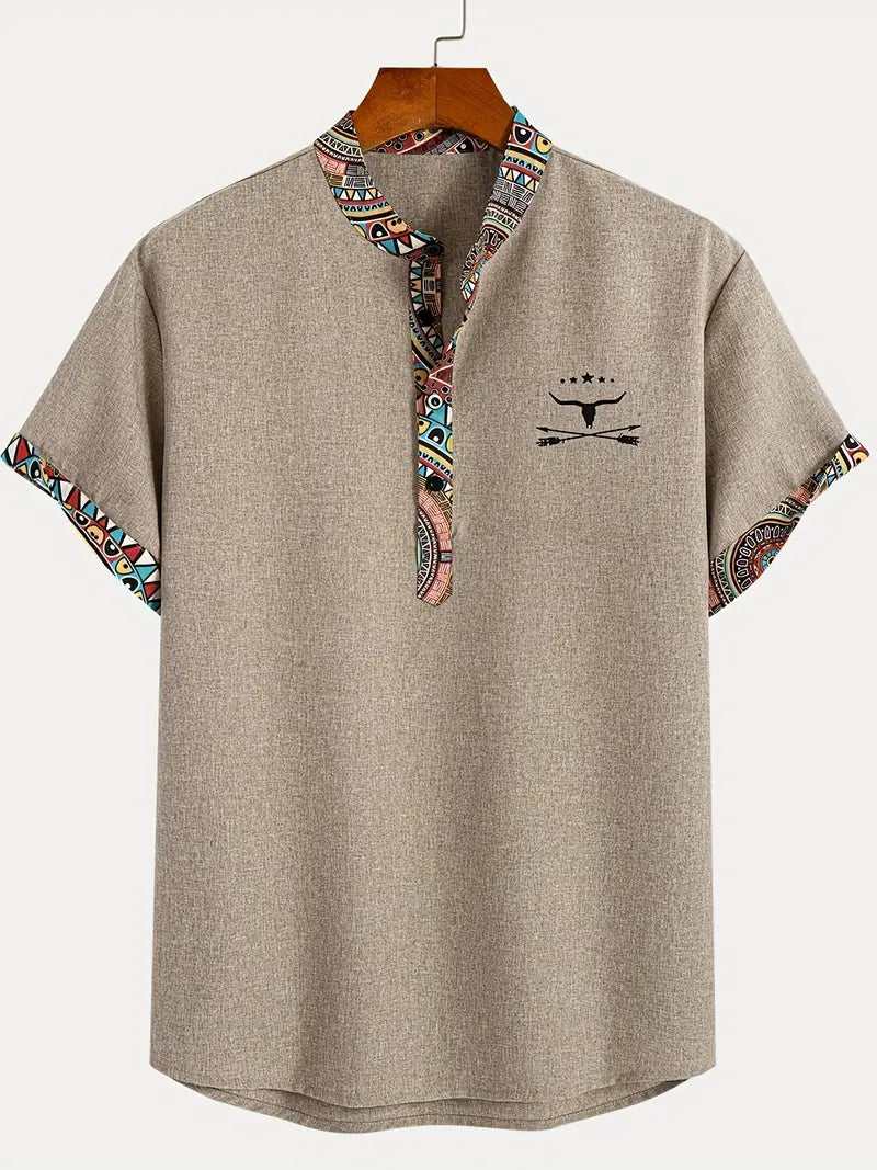 Maevine | Chemise élégante à manches courtes