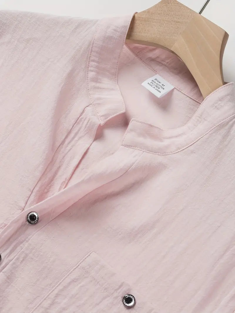 Maevine | Chemise élégante à manches courtes