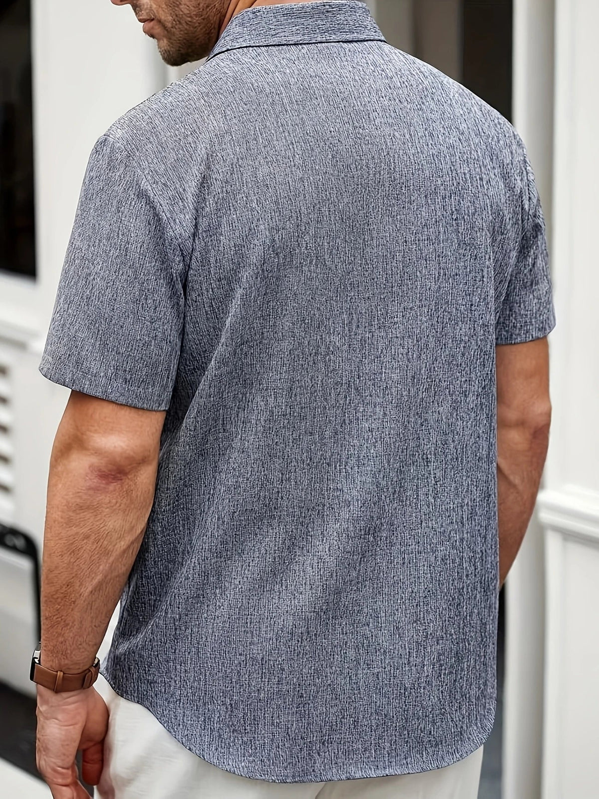 Maevine | Chemise légère à manches courtes en mélange de lin