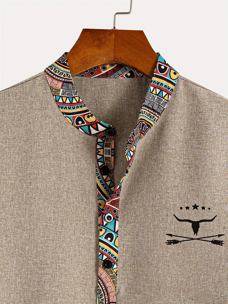 Maevine | Chemise élégante à manches courtes