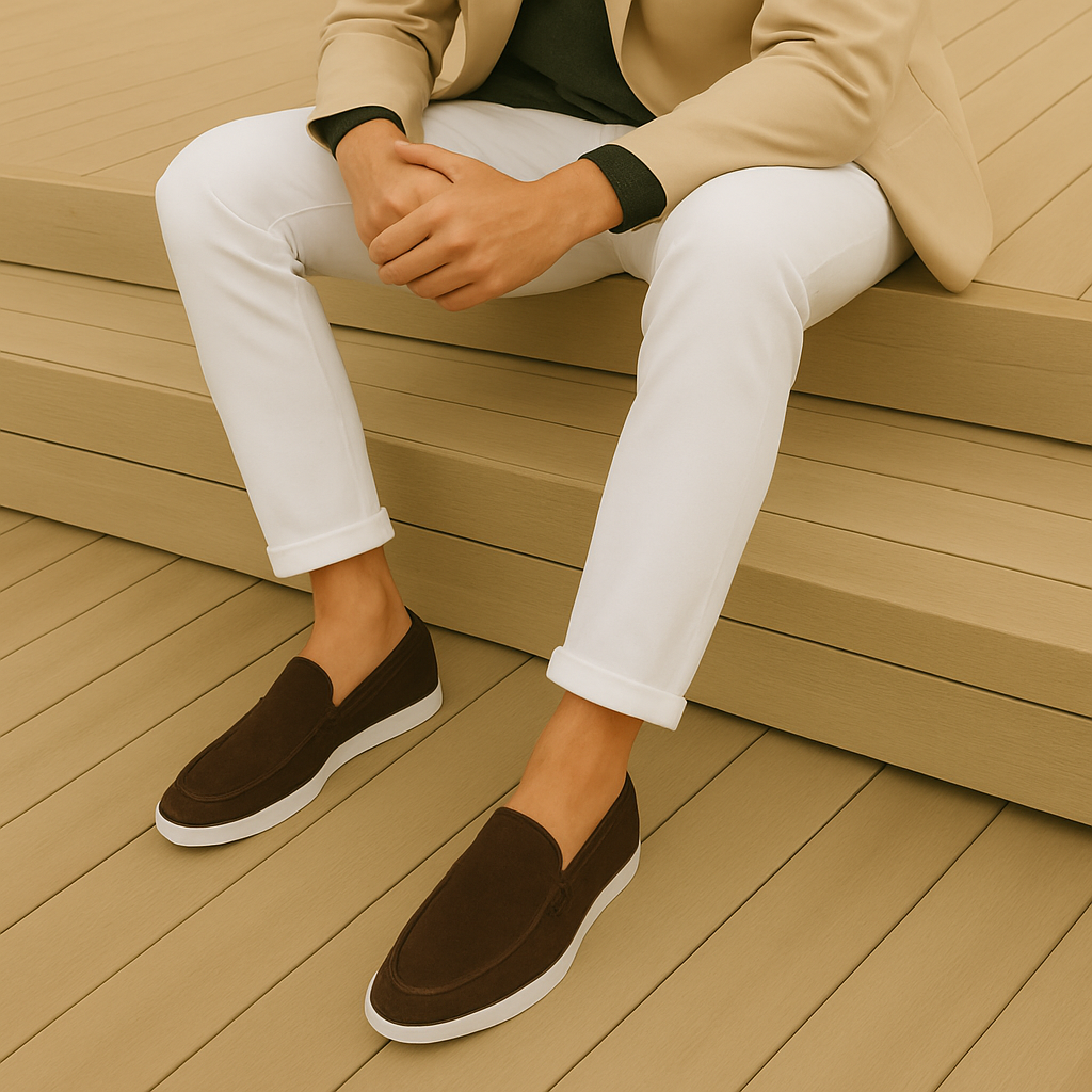 Maevine | Mocassins élégants en suède