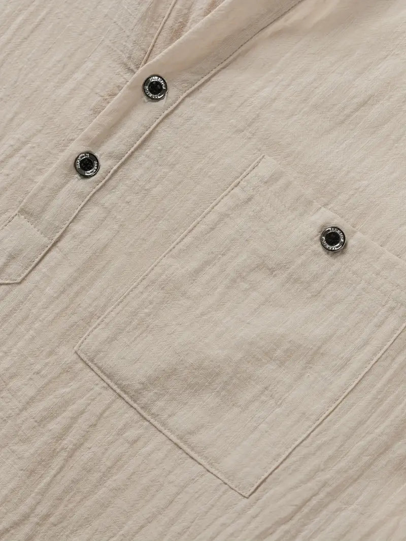 Maevine | Chemise élégante à manches courtes