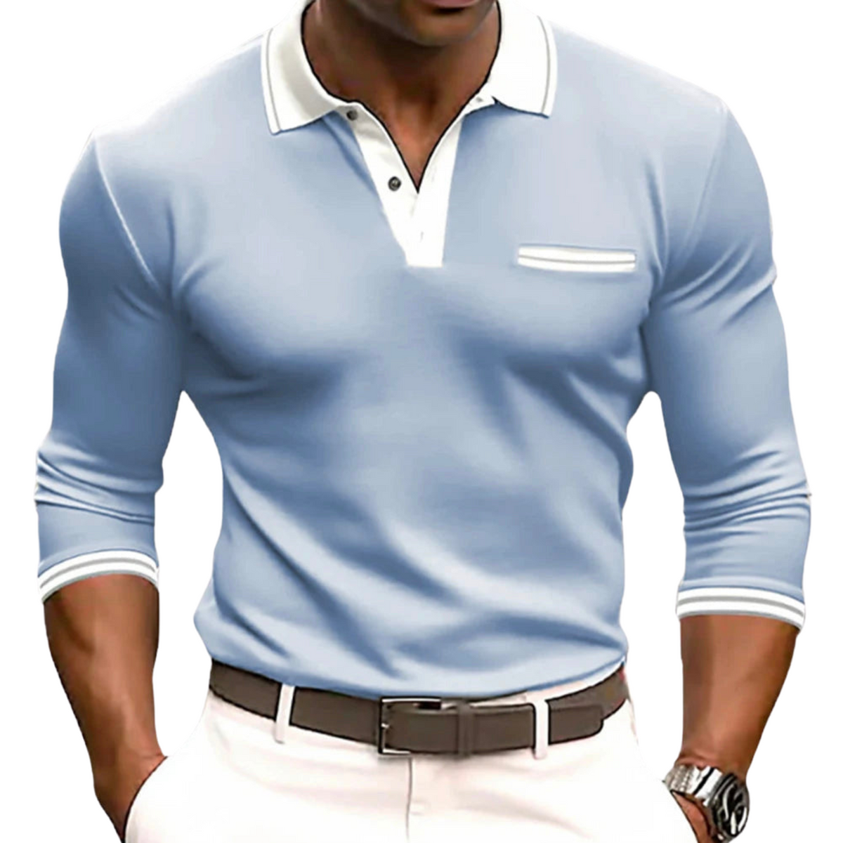 Maevine | Chemise à détails contrastés élégants
