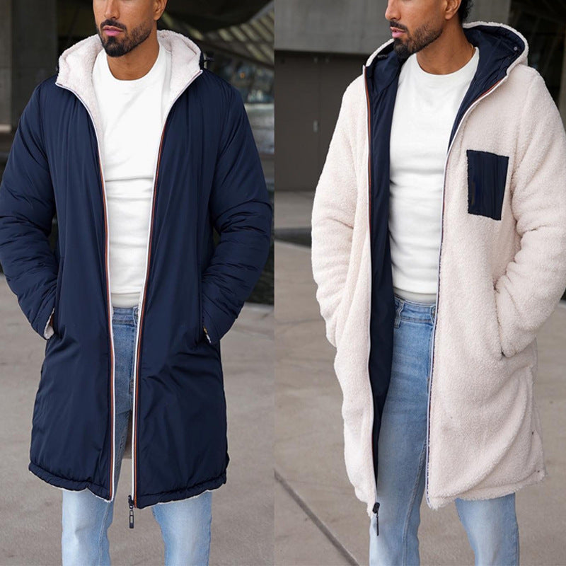Veste Réversible Élégante en Tissu Nordic
