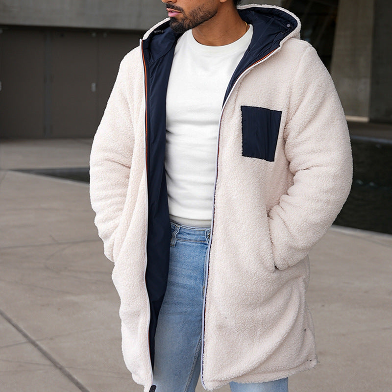 Veste Réversible Élégante en Tissu Nordic