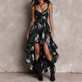Marthe | Robe Asymétrique Fleurie