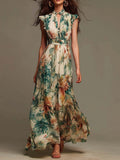 Mélanie | Robe Maxi Fleurie Mousseline