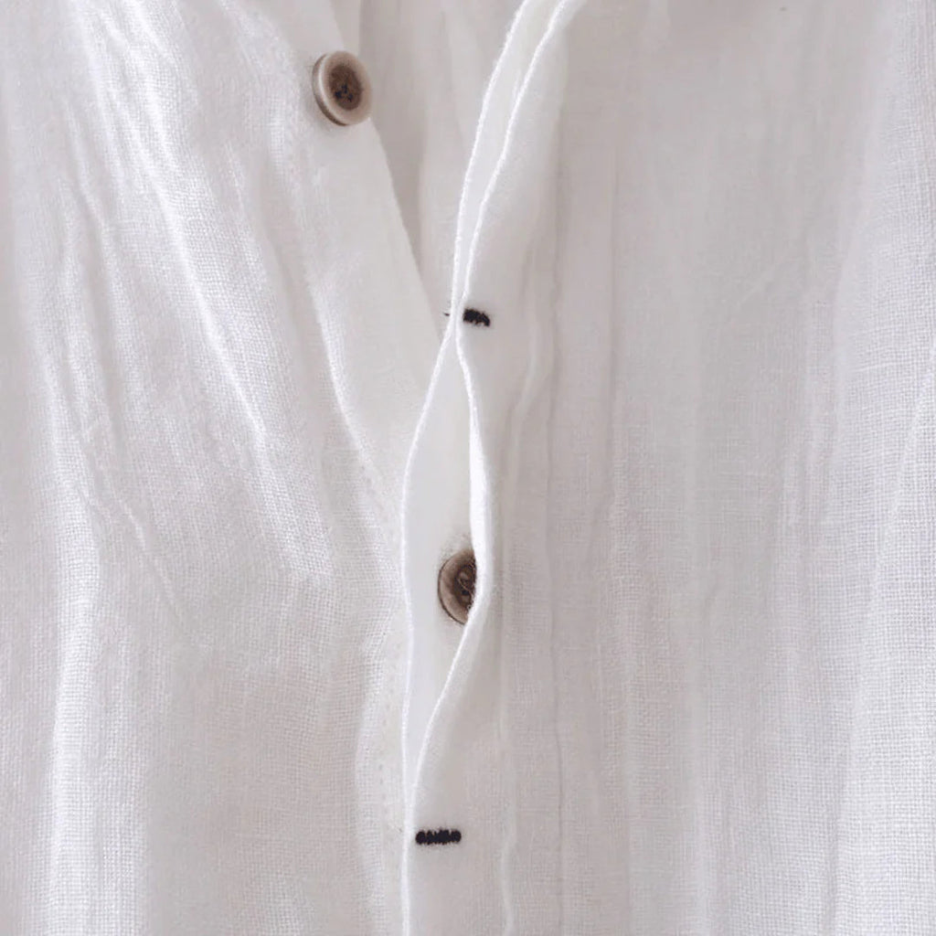 Maevine | Chemise élégante à manches courtes avec boutons