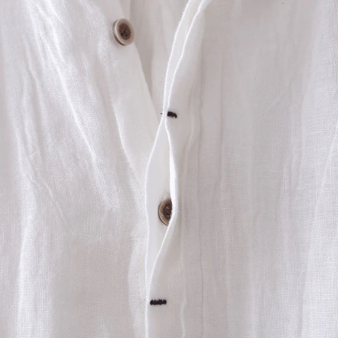 Maevine | Chemise élégante à manches courtes avec boutons
