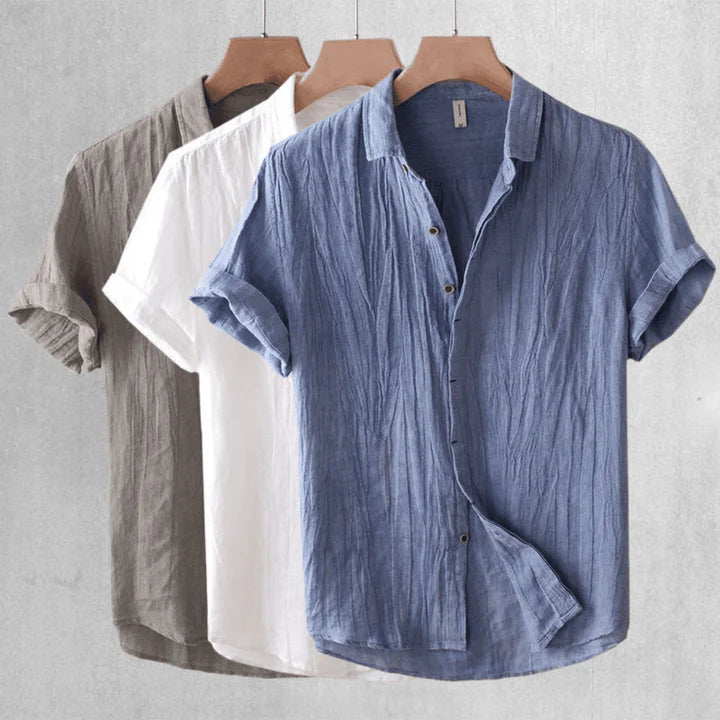 Maevine | Chemise élégante à manches courtes avec boutons