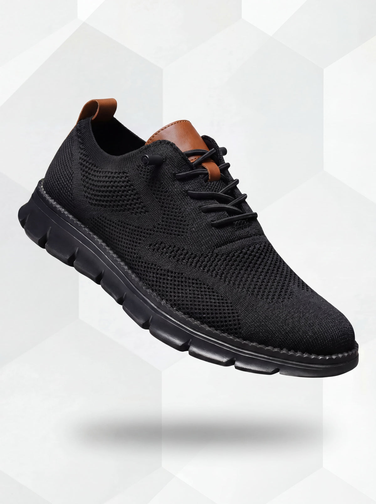 Chaussures respirantes ultra-confortables : noires