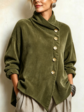 Juliette | Pull asymétrique à col montant