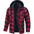 Arthur | Veste à carreaux avec capuche pour homme